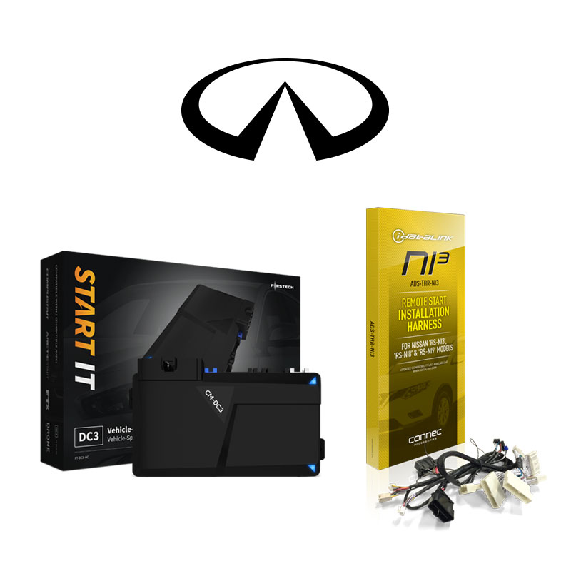 Firstech IDatalink Remote Start Kit For Nissan/Infiniti PTS Models 2013+ - FT-DC3-LC & ADS-THR-NI3 Bundle